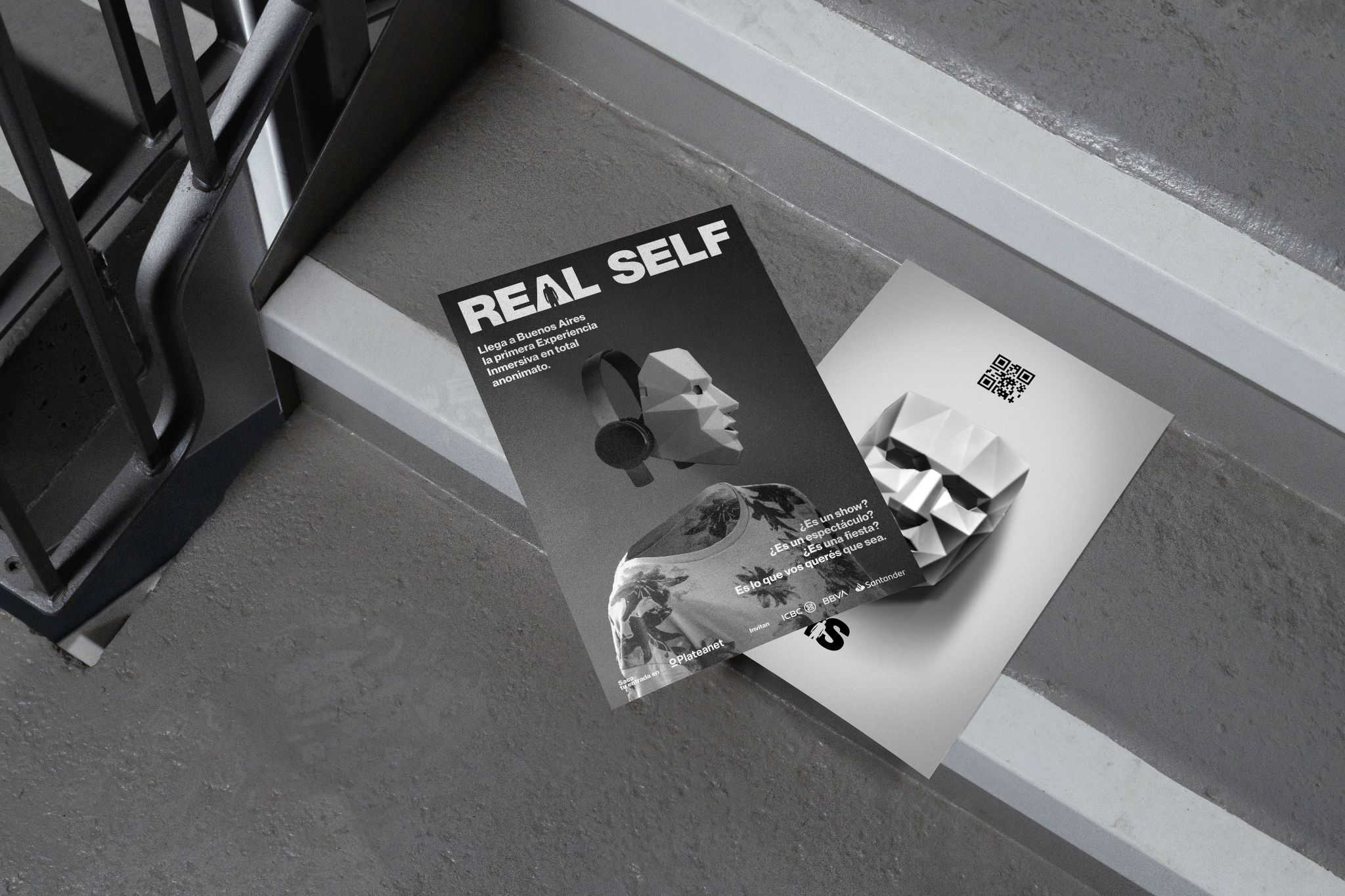 Real Self - Promotional flyers