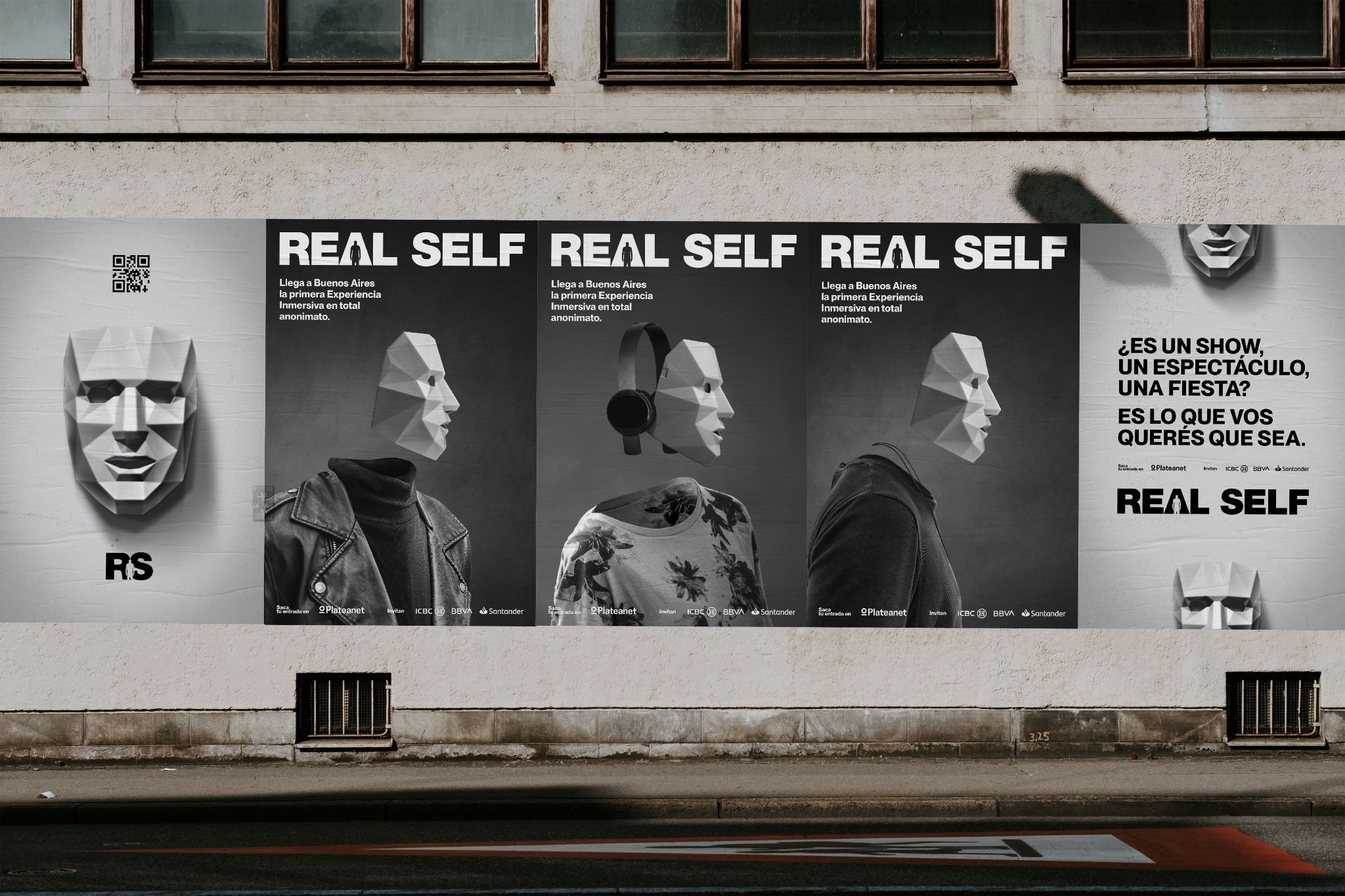 Real Self - Street poster campaign